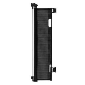 Retractable Baby Gate, Extends to 72.8 inch Wide, 38.5 inch Tall, with Security Lock, Easy to Use, Walk Through Without Tripping
